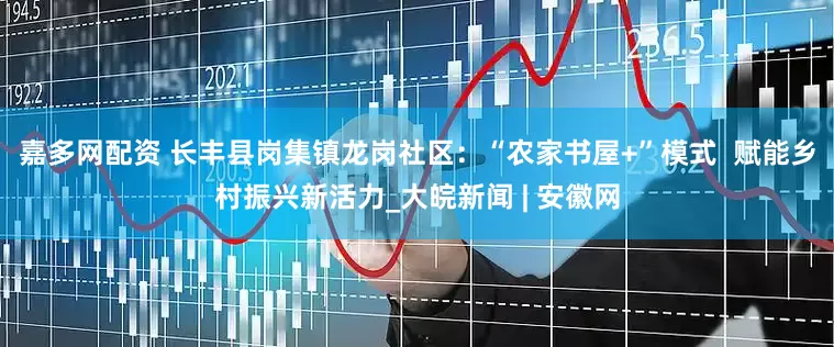 嘉多网配资 长丰县岗集镇龙岗社区：“农家书屋+”模式  赋能乡村振兴新活力_大皖新闻 | 安徽网